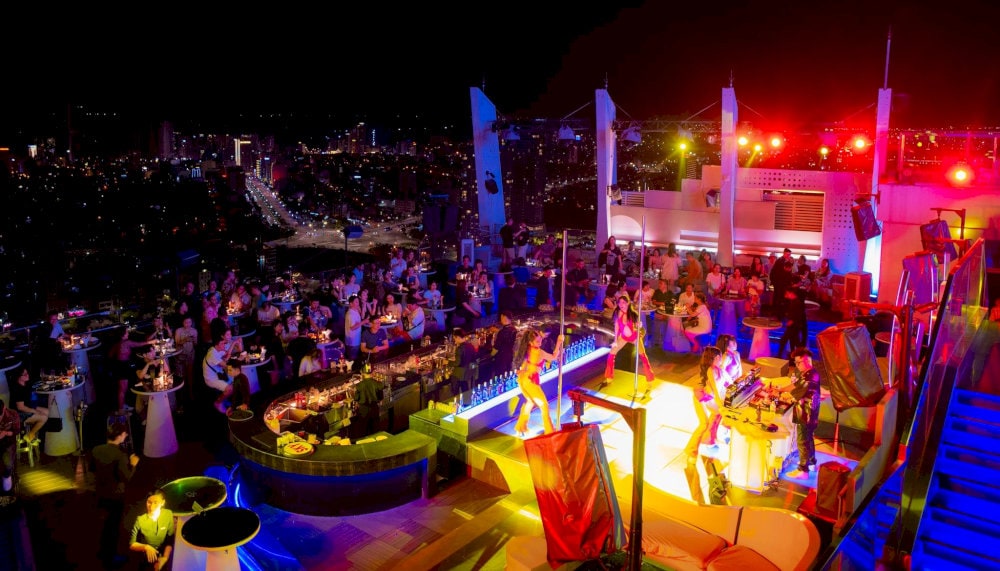 Feel the pulse of Danang’s nightlife with live DJs and an electrifying atmosphere at Sky36